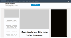 Desktop Screenshot of montenews.com